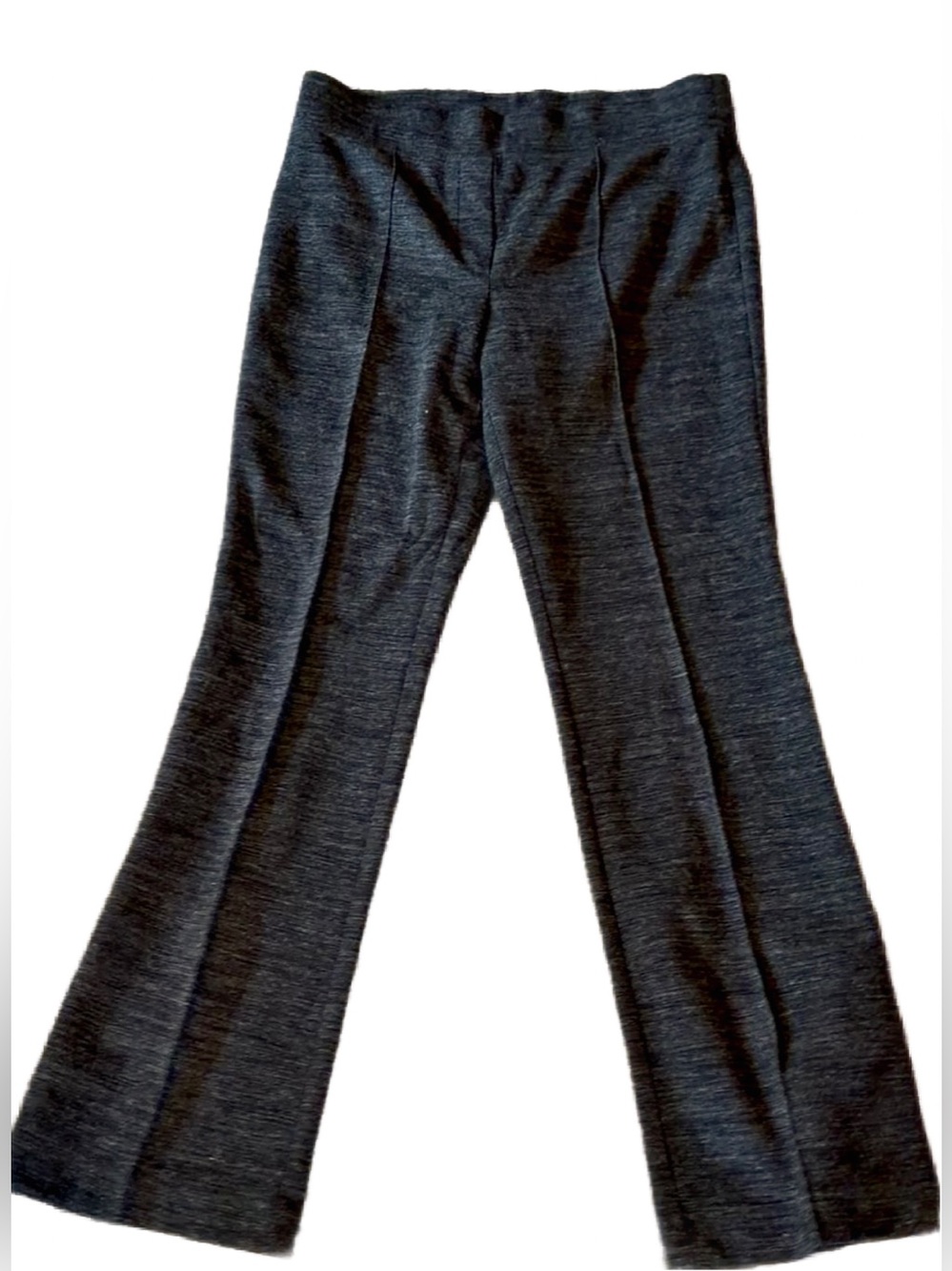 LOFT Dark Gray Flare Pants